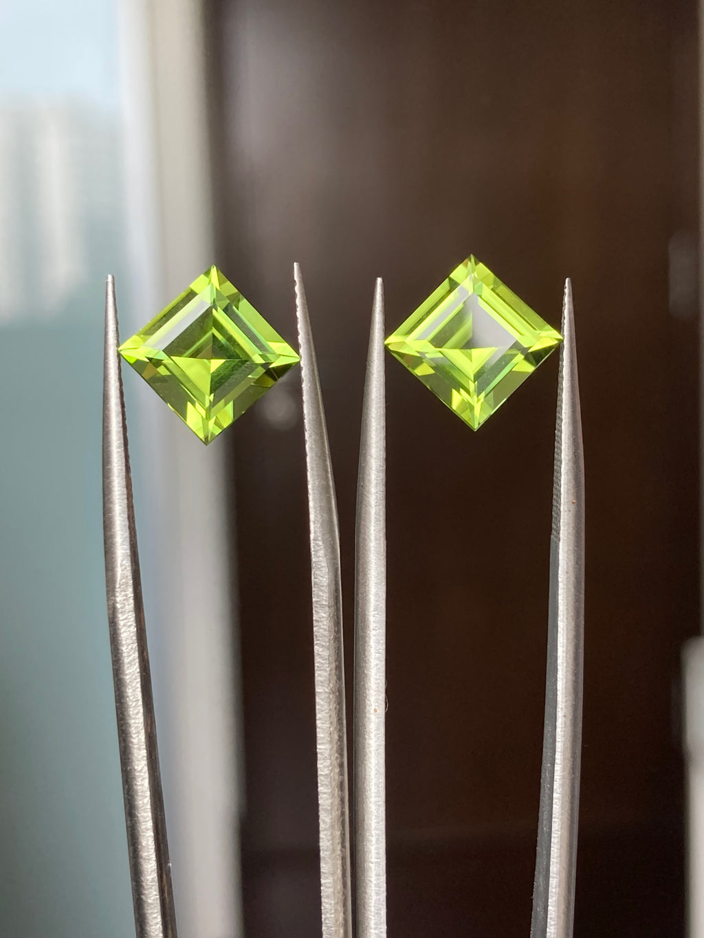 5.31ct Peridot Pair