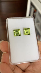 5.31ct Peridot Pair