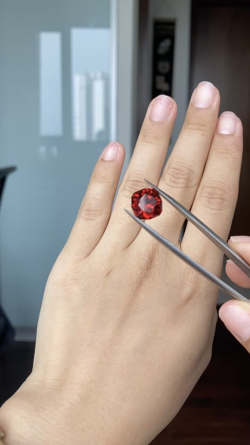 5.89ct Malaya Garnet