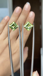 5.31ct Peridot Pair